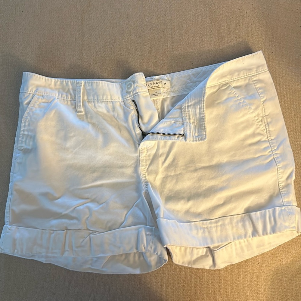 White Shorts
